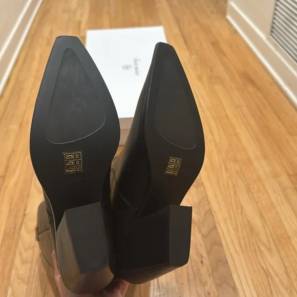Anine Bing Black TALL TANIA BOOTS size 38 - Picture 5 of 6